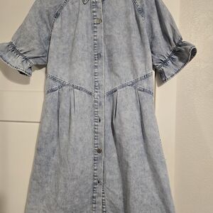 Denim Mini Dress